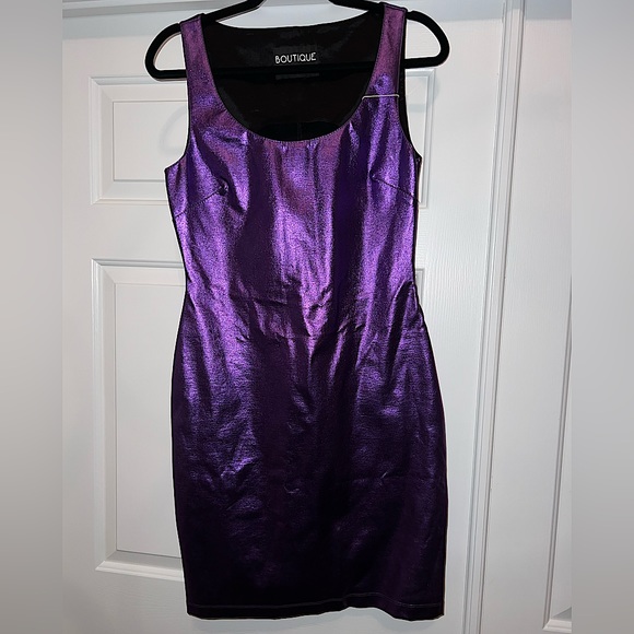 Moschino Dresses & Skirts - BRAND NEW! Boutique Moschino ! Classy sexy purple dress size 10